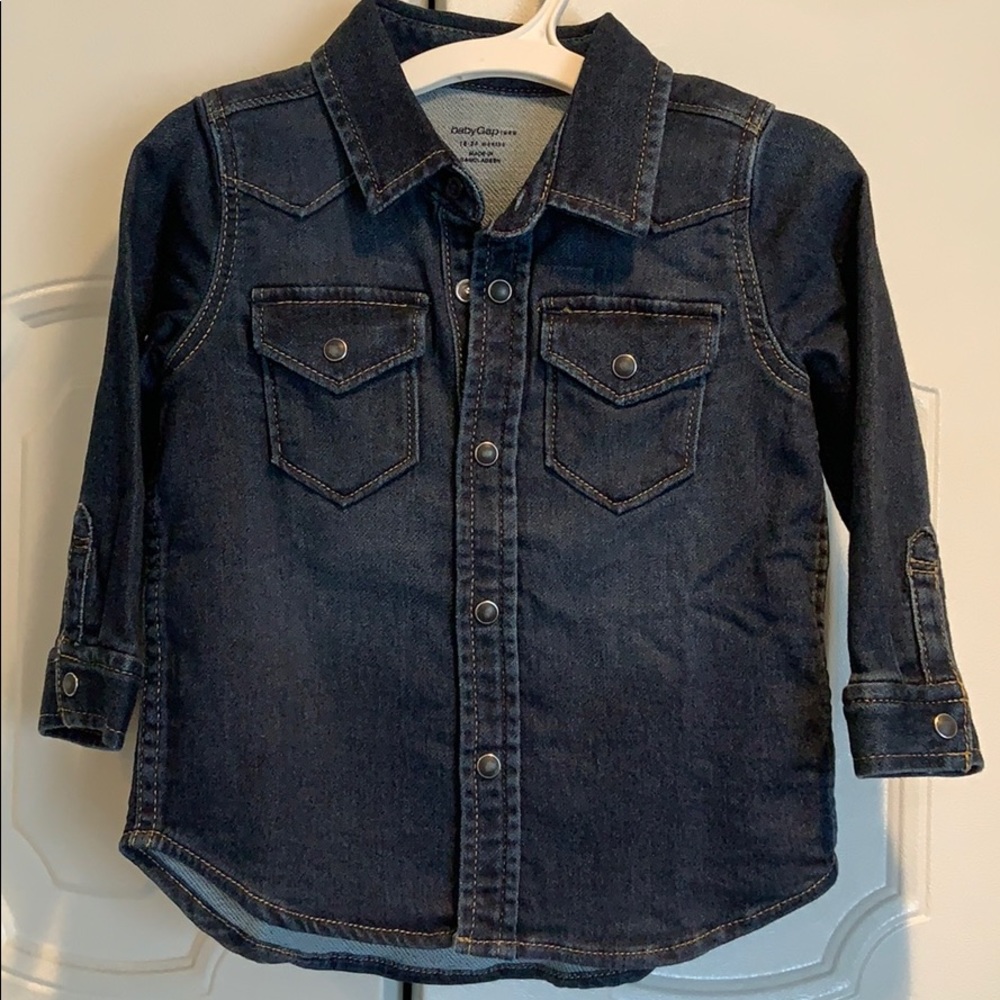 Baby denim shirt
